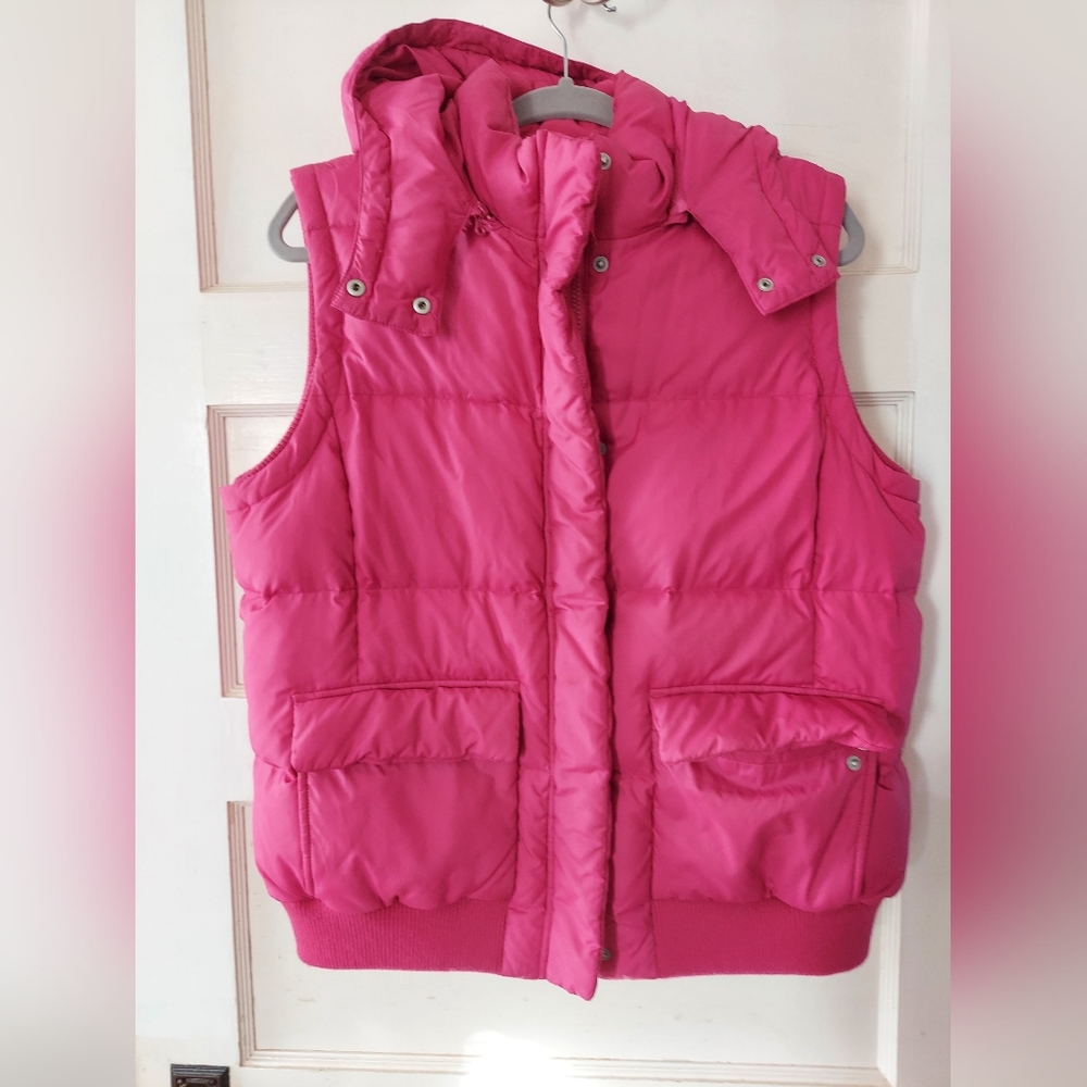 Vintage GAP Pink Puffer Vest